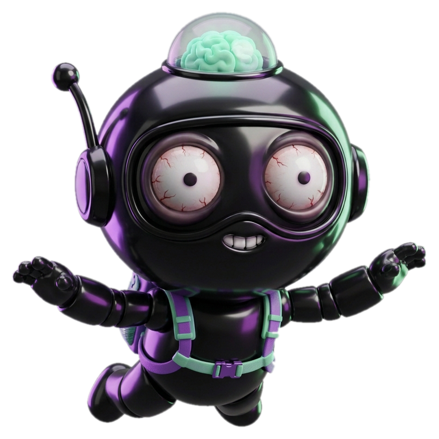 SIesta mascot: a sleepless robot in free fall